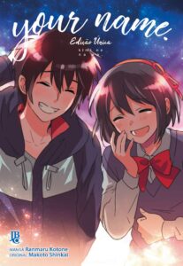 Capa do mangá Your Name Edição Única da Editora JBC