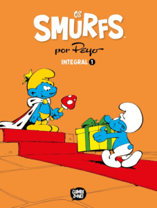 Capa de Os Smurfs – Edição Integral Vol. 1 da editora Comix Zone