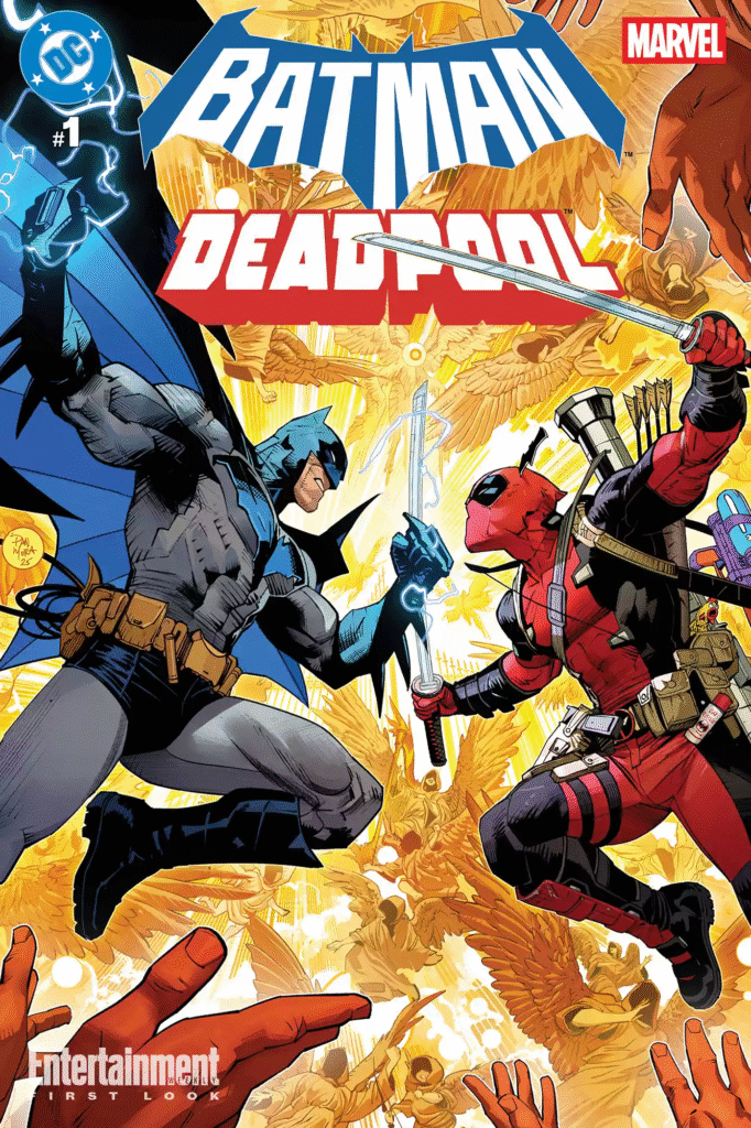 Capa de Batman/Deadpool Volume 1 pela DC Comics