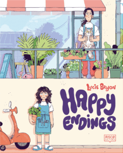 Capa de Happy Endings da Risco Editora