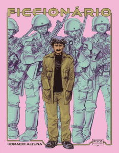 Capa de Ficcionário da Risco Editora 