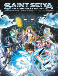 Capa de Saint Seiya: Odisseia do Tempo – Volume 1 da NewPOP Editora